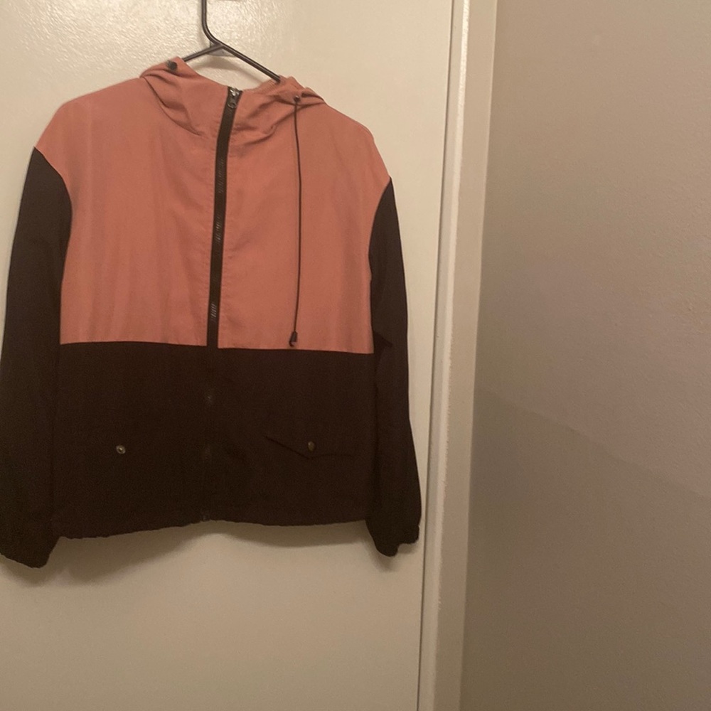 small pink-black jacket
